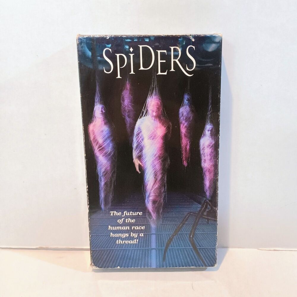 Spiders (VHS, 2001)-Horror-TriMark Hme Video-Sci Fi-Thriller-Blockbuster Rental